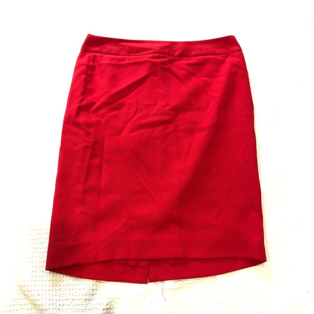 The Limited pencil skirt red size 6